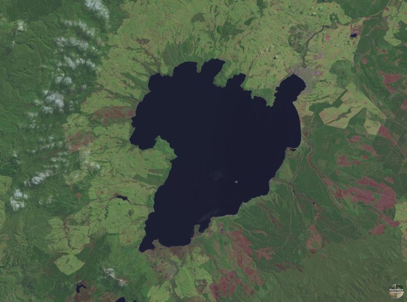 ملف:Lake taupo landsat.jpg