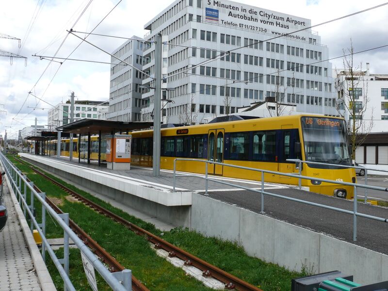 ملف:Stadtbahnhaltestelle Fasanenhof Schelmenwasen.jpg