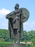 Statue of Thorfinn Karlsefni by Icelandic sculptor Einar Jónsson in Philadelphia