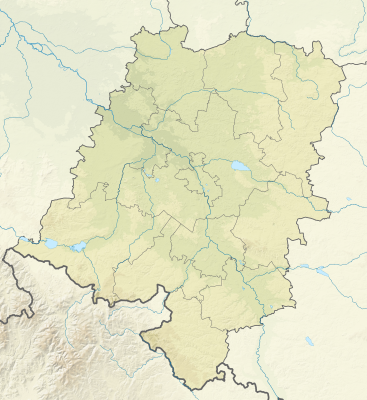 Opole Voivodeship Relief location map.svg