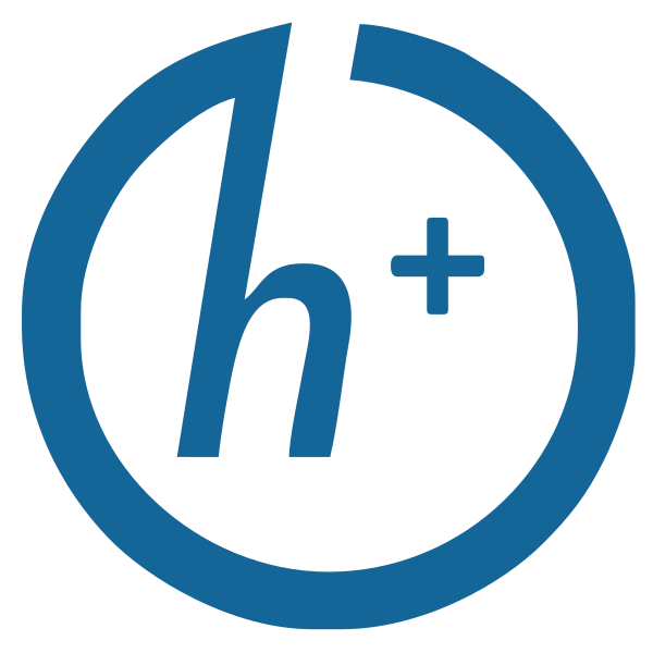 ملف:Transhumanism h+.svg