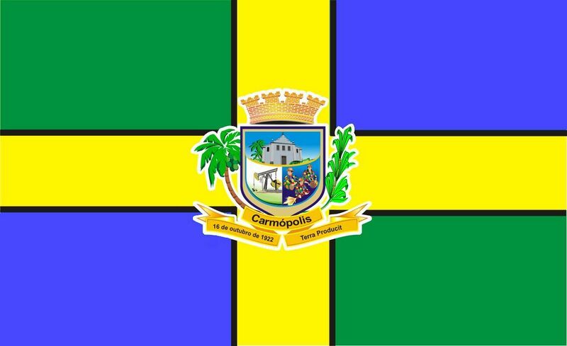 ملف:Bandeira de carmopolis.JPG