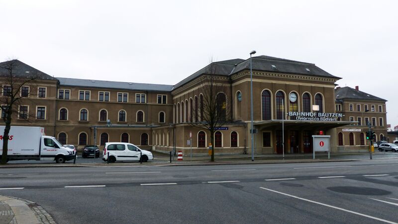 ملف:Bahnhof Bautzen 1.JPG