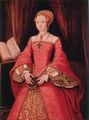 Elizabeth I, daughter of Anne Boleyn.