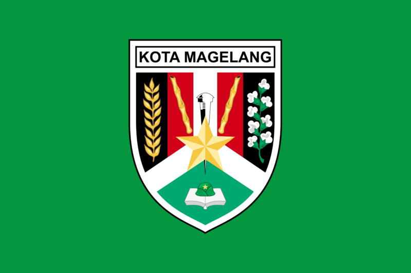 ملف:Flag of Magelang City.png