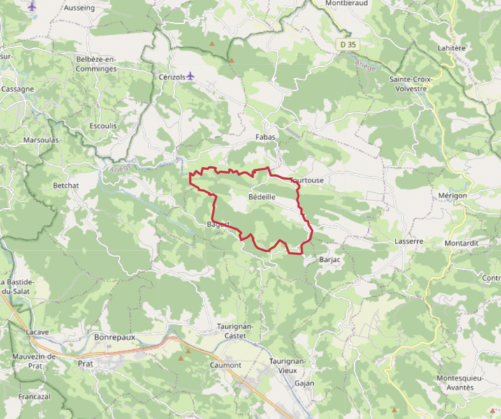 ملف:Bédeille (Ariège) OSM 03.png