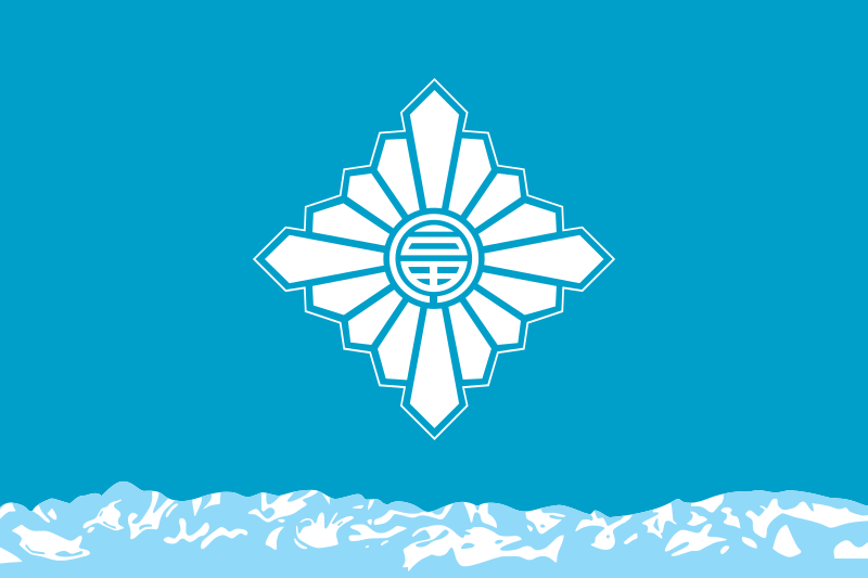 ملف:Flag of Toyama, Toyama.svg