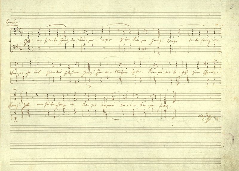 ملف:Haydn Kaiserlied Reinschrift.jpg