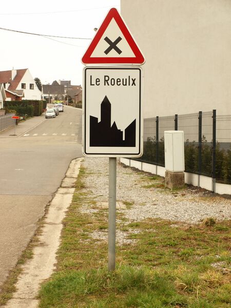 ملف:Le Rœulx-BE-panneau d'agglomération-01.jpg