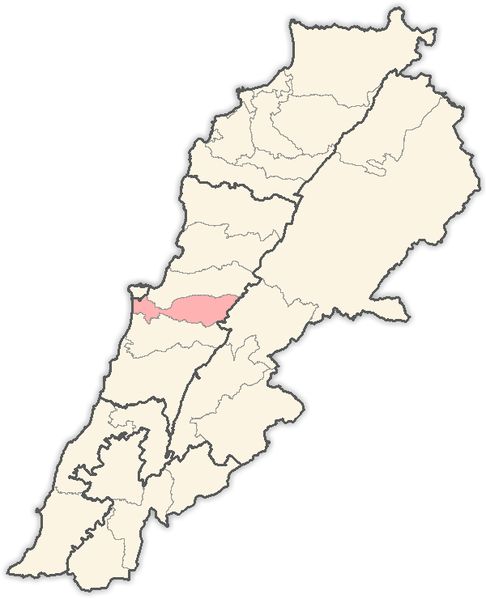 ملف:Lebanon districts Baabda.png