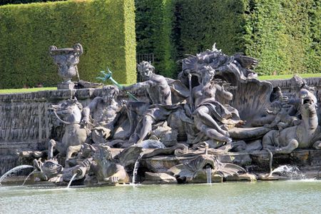 Fountain of Neptune and Amphitrite Palace of Versailles, by Lambert-Sigisbert Adam and Nicolas-Sebastien Adam (1740)