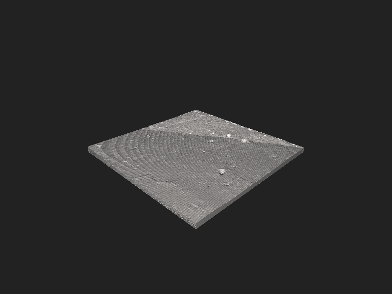 ملف:Apollo 11 landing site 3D.stl