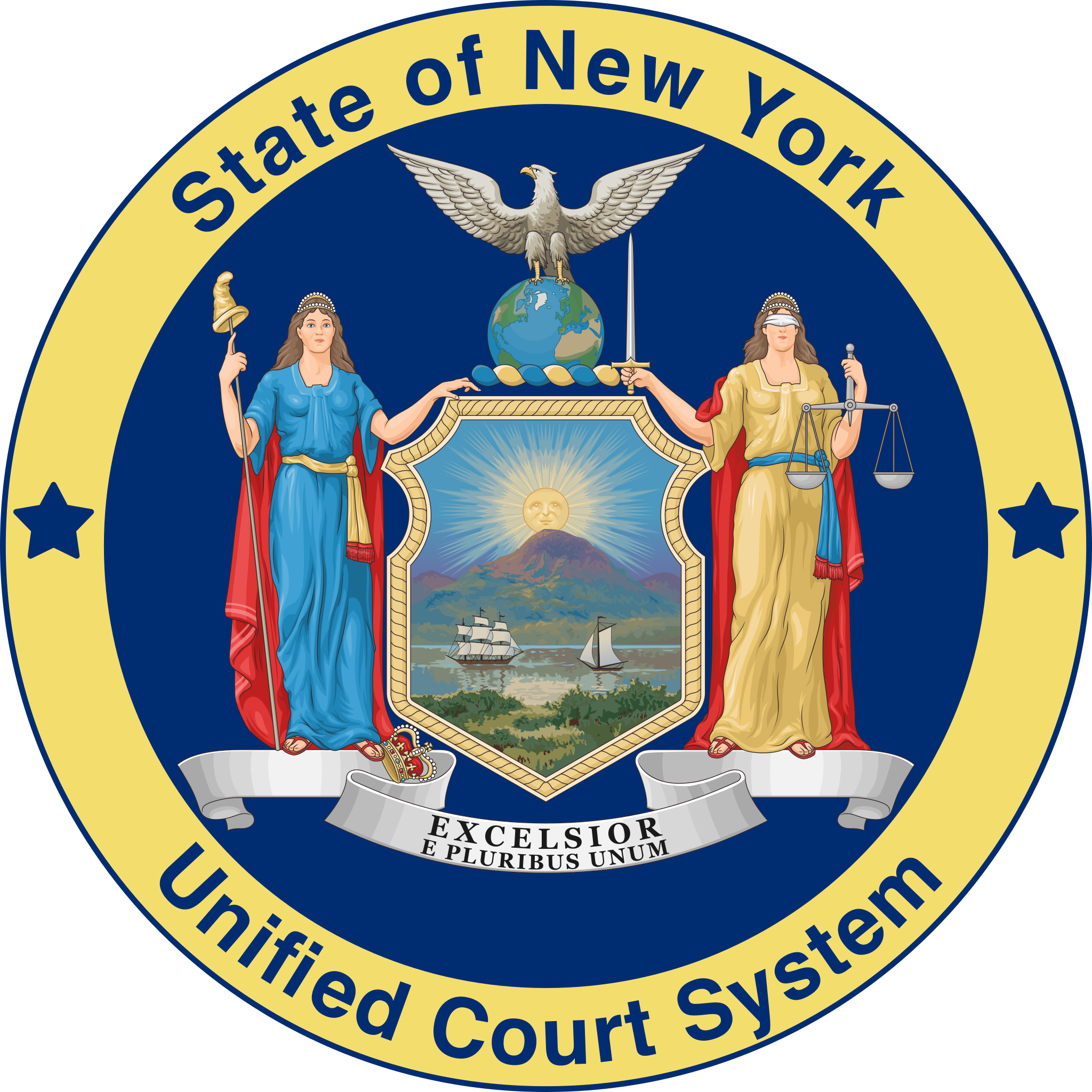 ملف:New York Unified Court System seal svg المعرفة