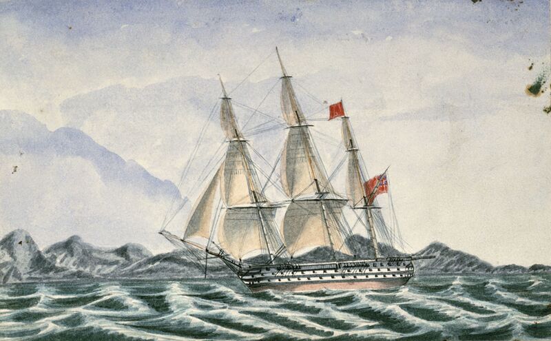 ملف:HMS Wellesly (1815).jpg