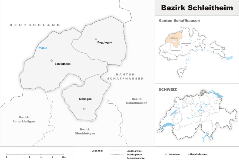 ملف:Karte Bezirk Schleitheim 2010.png