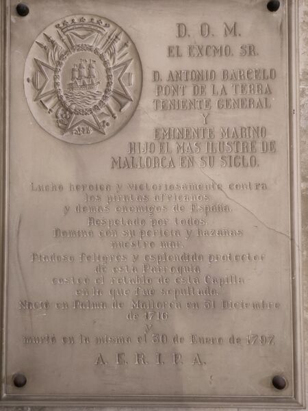 ملف:Làpida del Capità Antoni.jpg