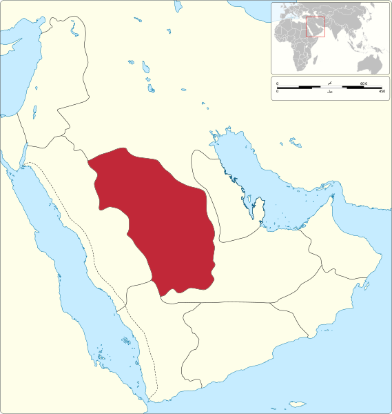 ملف:Map of Najd.svg