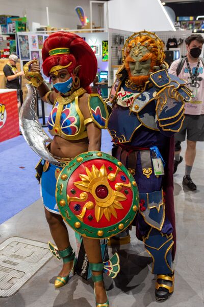 ملف:Urbosa and Ganon Cosplay.jpg