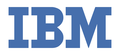 The logo that was used from 1956 to 1972. IBM said that the letters took on a more solid, grounded and balanced appearance.[7]
