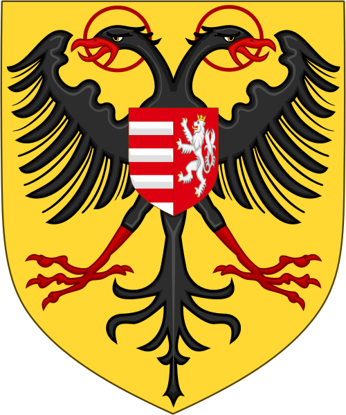 ملف:Arms of Sigismund, Holy Roman Emperor.svg