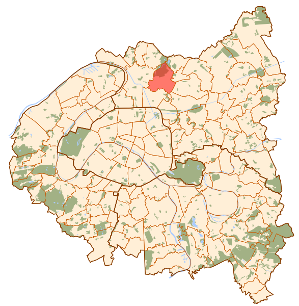 ملف:La Courneuve map.svg