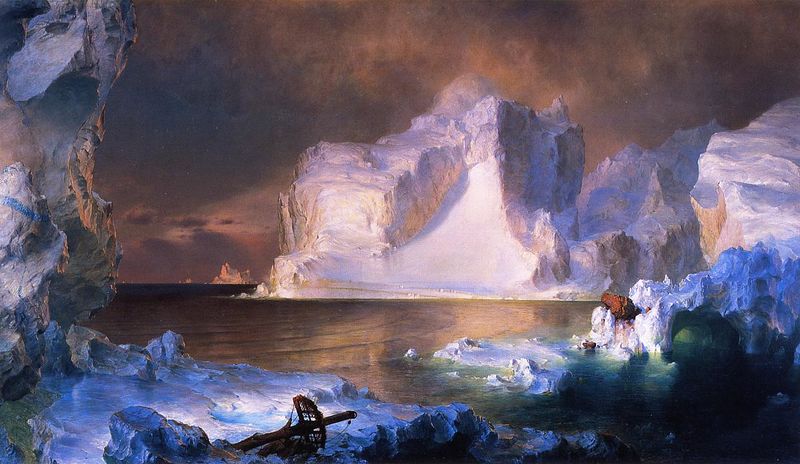 ملف:Frederic Edwin Church The Icebergs.jpg