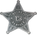 Secret Service badge (1875–1890)