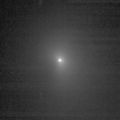 Comet 9P/Tempel, imaged from 4.2 million km at the start of Impact phase