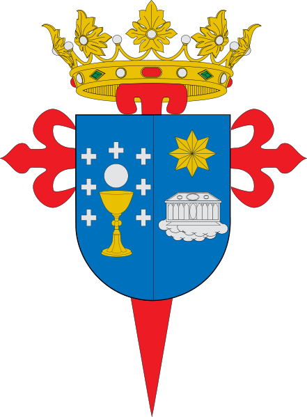 ملف:Escudo de Santiago de Compostela.svg
