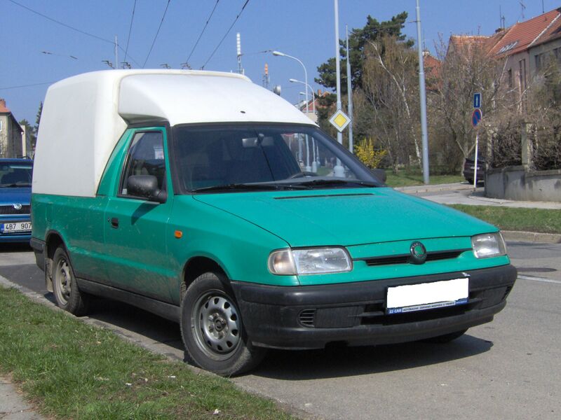 ملف:Brno, Barvičova, Škoda Pickup.jpg