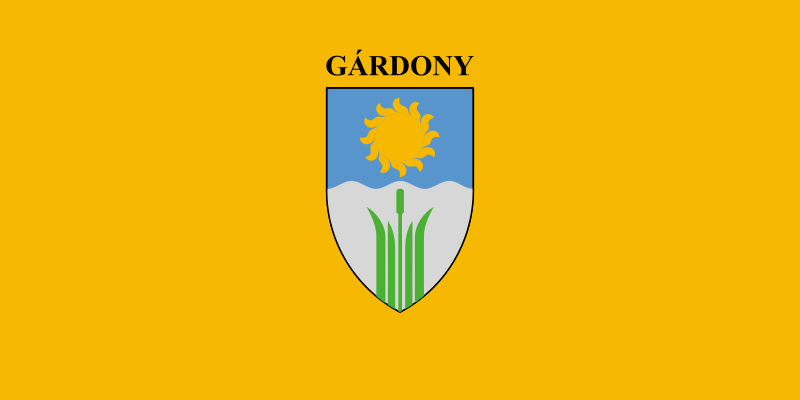 ملف:Flag of Gárdony.svg