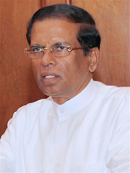 ملف:Maithripala Sirisena (cropped).jpg