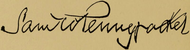 ملف:Samuel Whitaker Pennypacker (signature).jpg