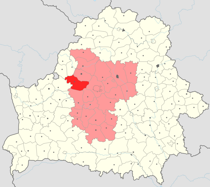 ملف:Belarus, Valožynski rajon.png