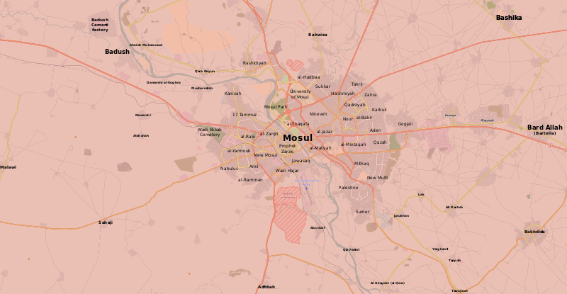 ملف:Battle of Mosul (2016–17).svg