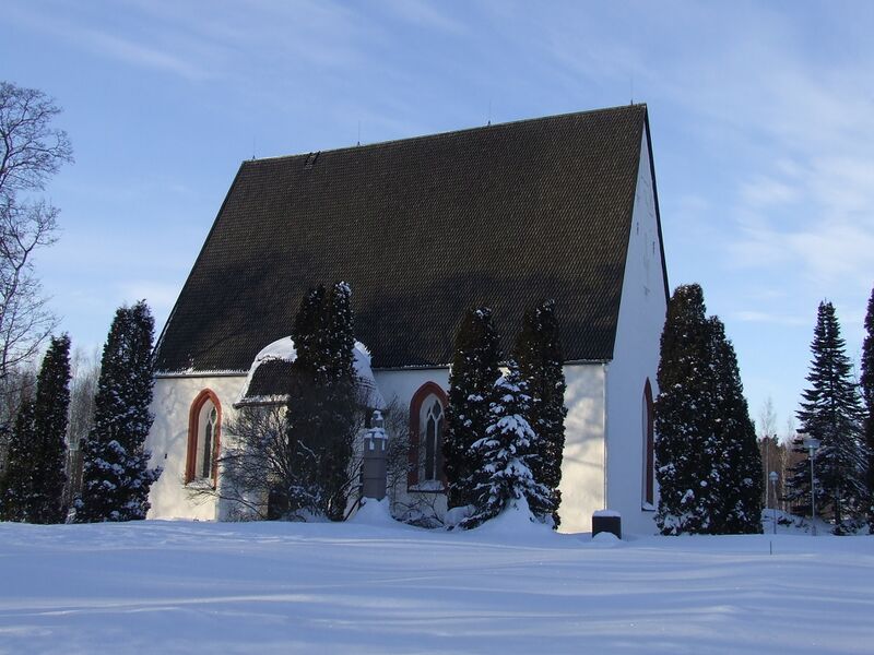 ملف:Pyhtää church in winter.JPG
