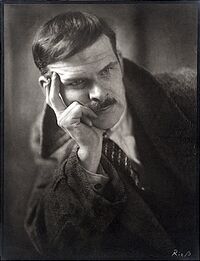 Alexander Archipenko, ca. 1920, Atelier Riess, photographer. Alexander Archipenko papers, Archives of American Art, Smithsonian Institution..jpg