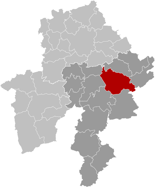 ملف:Ciney Namur Belgium Map.svg