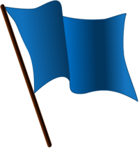 Blue flag waving.png