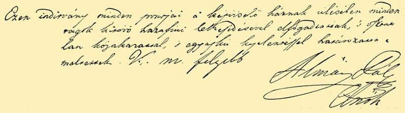 ملف:Almásy Pál signature.jpg