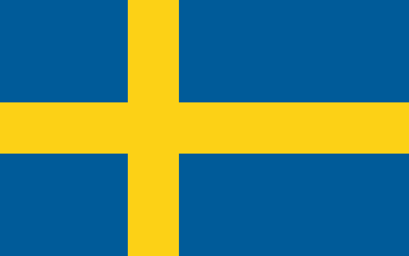 ملف:Flag of Sweden.svg
