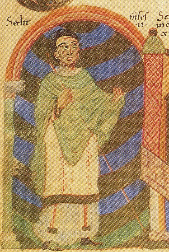 ملفGezemann, 1042 Bischof von Eichstätt, im Pontifikale Gundekarianum