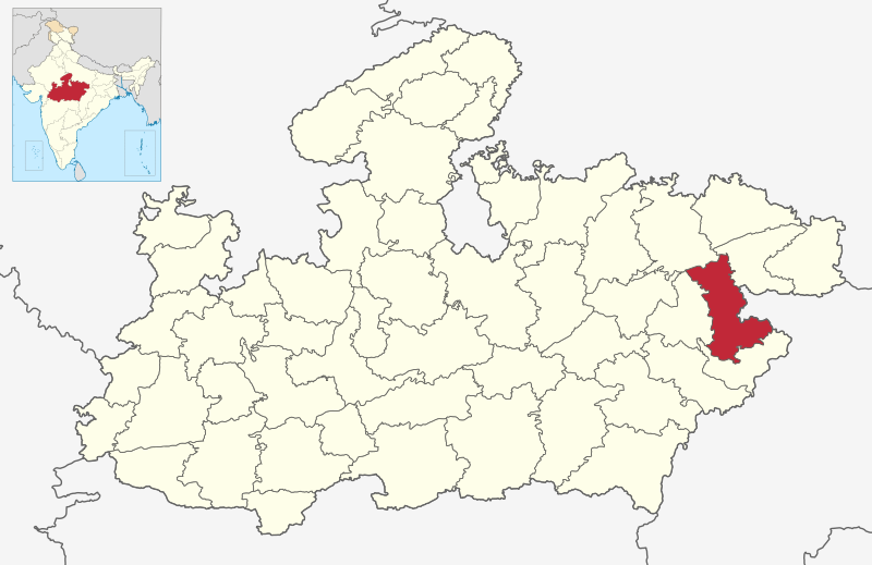 ملف:MP Shahdol district map.svg