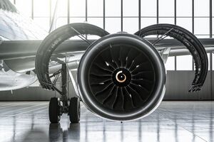 (На превью) Двигатель ПД-14 на крыле лайнера МС-21-310 © Объединенная двигателестроительная корпорация.jpg