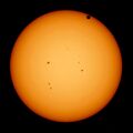 Transit of Venus as seen from Earth, 2012