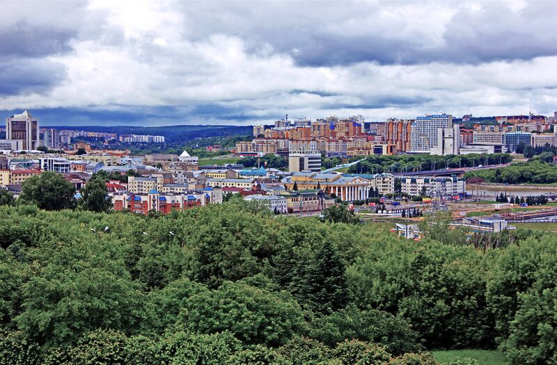 ملف:Cheboksary. View of downtown.jpg