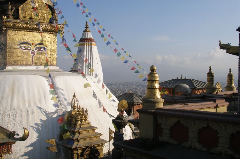 ملف:Swayambhu, Kathmandu, Nepal.jpg