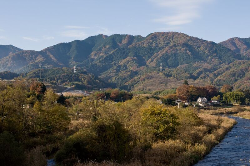 ملف:Mt.Kyogatake from Sumita-bridge 01.jpg