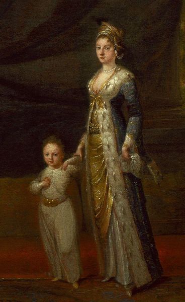 ملف:Lady Mary Wortley Montagu with her son Edward by Jean Baptiste Vanmour.jpg