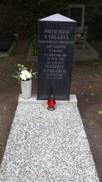 ملف:Grób Piotra Stolarka.jpg